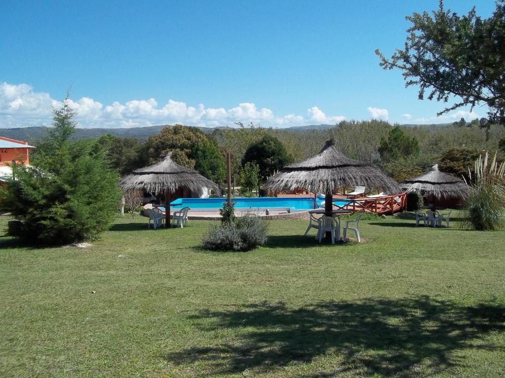Cabanas Tu Estacion Villa Huerta Grande Exteriör bild